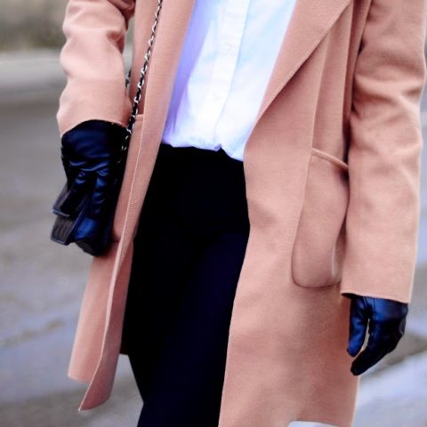 Long brown coat