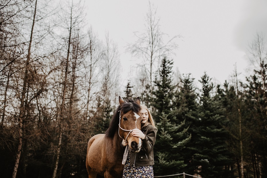 Sesja zdjęciowa z koniem 