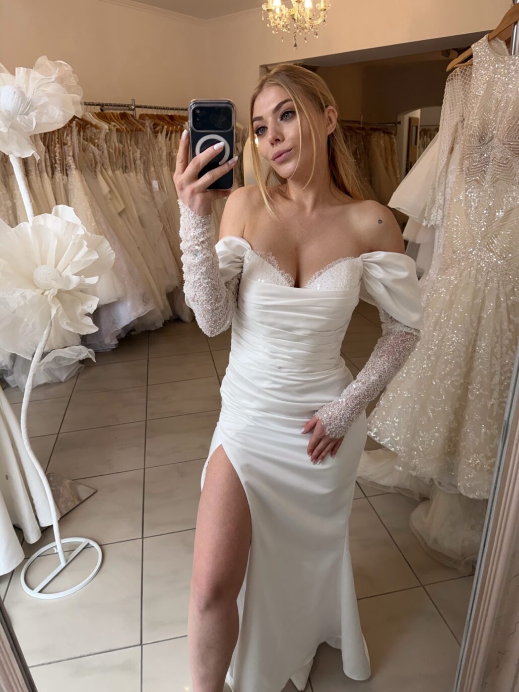 Klasyczna suknia ślubna