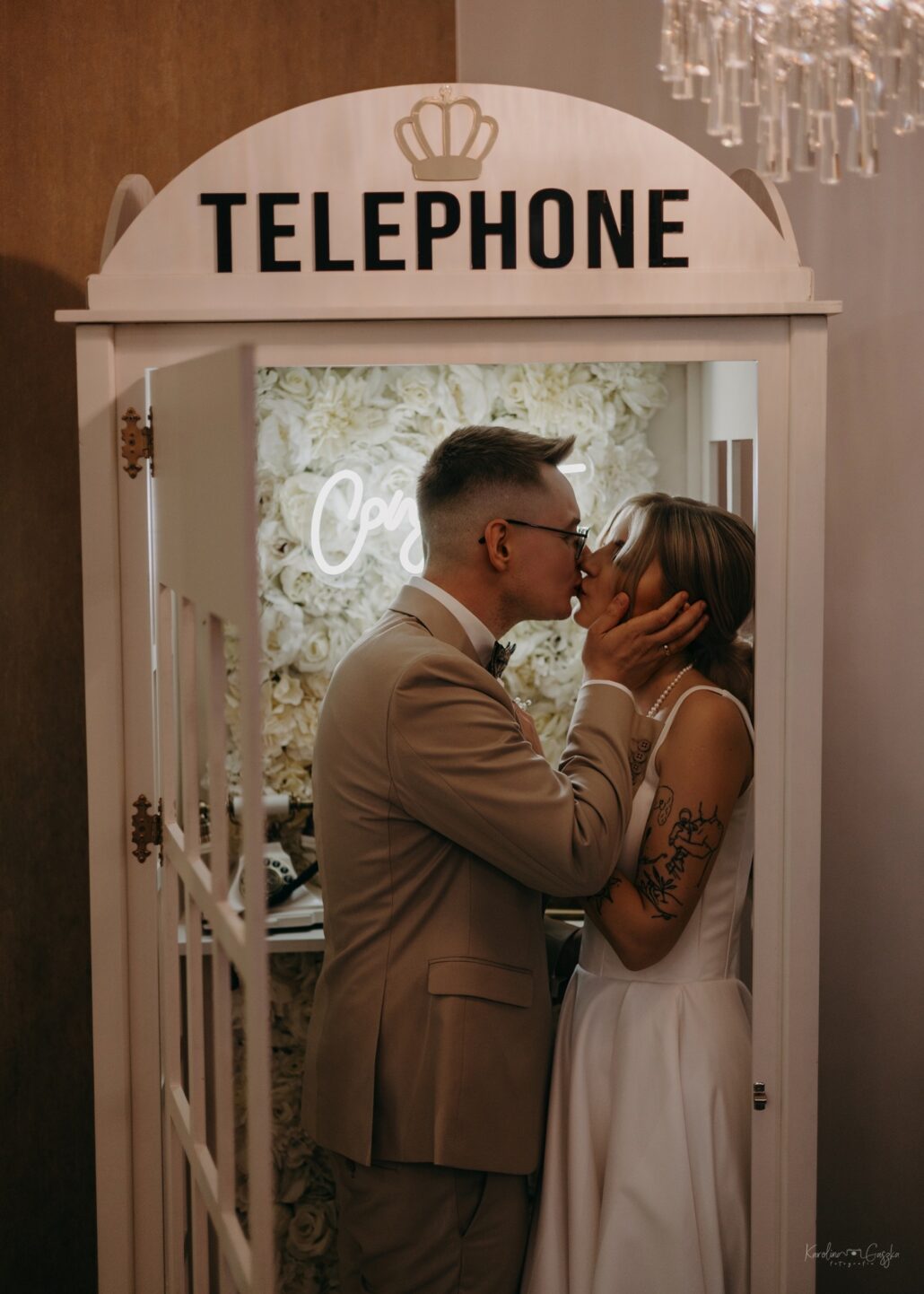 Budka telefoniczna atrakcje weselne śląsk